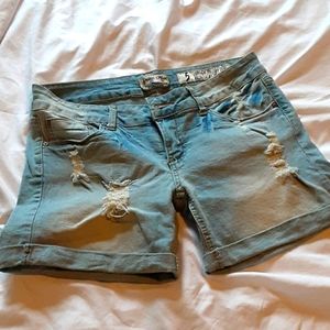 Denim shorts size 5